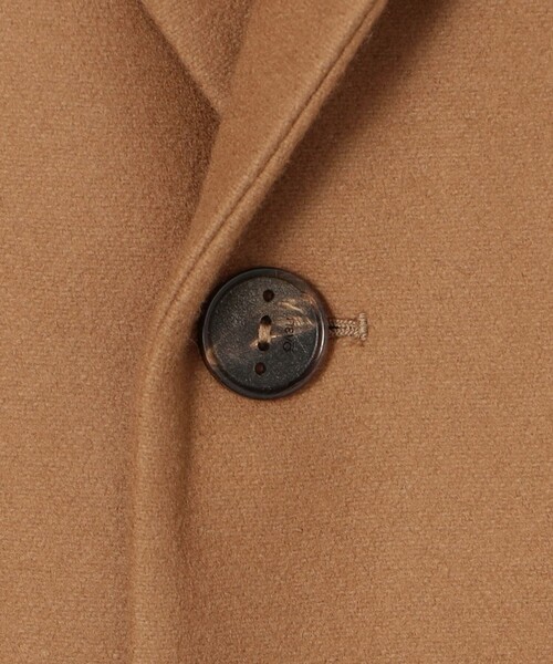 HEVO（イーヴォ）の「HEVO CISTERNINO ウールナイロン ベルテッドチェスターコート（チェスターコート・メンズ・ブラウン/ブラック・50/48/46）」の14枚目の写真
