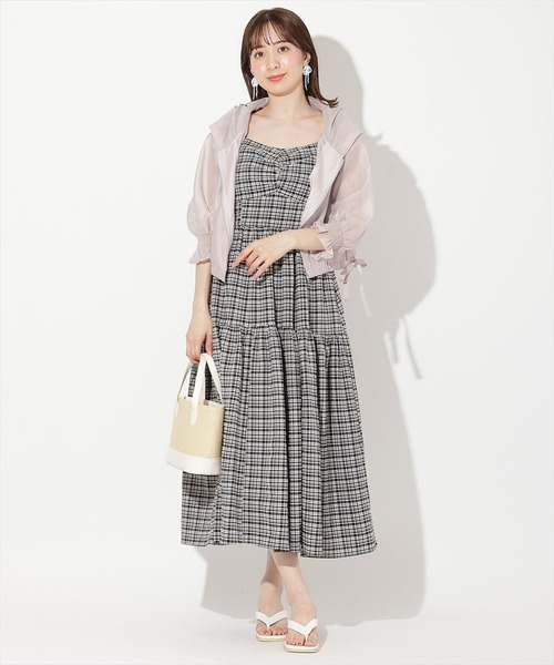 WILLSELECTION(ウィルセレクション)の「サイドリボンキャンディスリーブパーカー(パーカー・レディース・オフホワイト/ピンク/ブラック・FREE)」の19枚目の写真