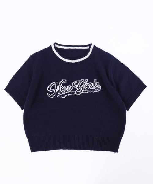 BRIEFING ZOZO CHAMPIONSHIP セーター ネイビ ZOZO CHAMPIONSHIP×BRIEFING】MENS WR CREW NECK KNIT ZOZO