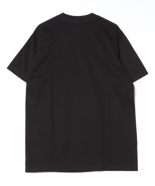 乱痴気(ランチキ)の「【Iasof】reflection logo T-shirt(Tシャツ/カットソー・メンズ・ブルー・2/1)」の2枚目の写真