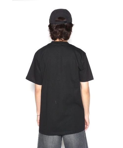 乱痴気(ランチキ)の「【Iasof】reflection logo T-shirt(Tシャツ/カットソー・メンズ・ブルー・2/1)」の4枚目の写真