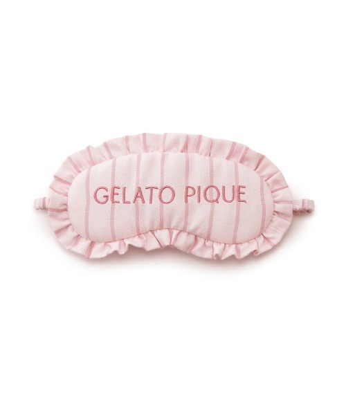 gelato pique(ジェラートピケ)の「バリエーションアイマスク(トラベルグッズ・レディース・オフホワイト/ブルー/ピンク/ベージュ・FREE)」の4枚目の写真