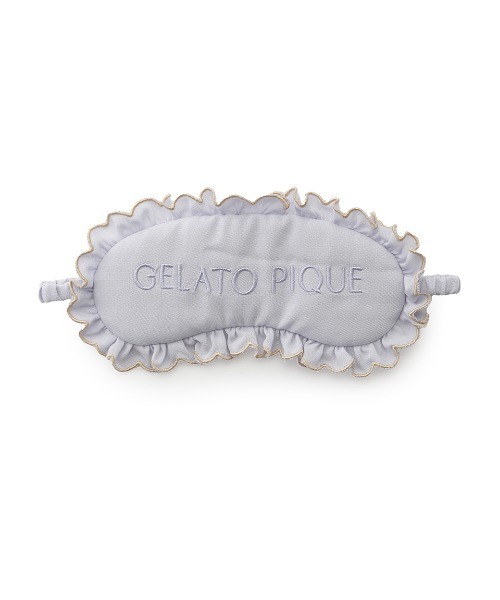 gelato pique(ジェラートピケ)の「バリエーションアイマスク(トラベルグッズ・レディース・オフホワイト/ブルー/ピンク/ベージュ・FREE)」の3枚目の写真
