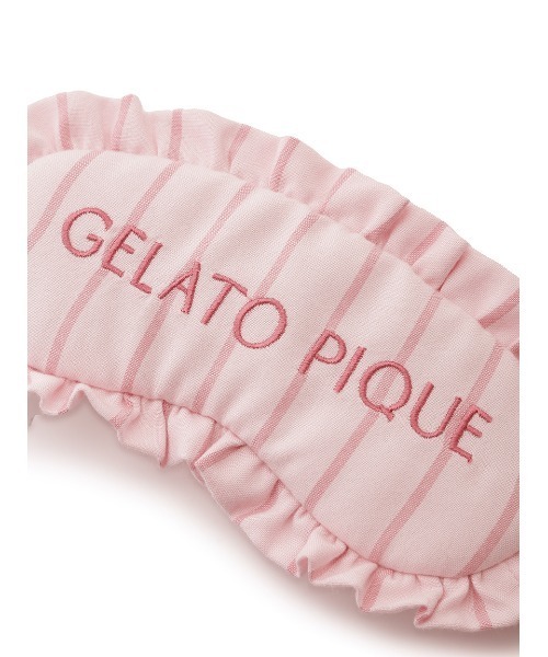 gelato pique(ジェラートピケ)の「バリエーションアイマスク(トラベルグッズ・レディース・オフホワイト/ブルー/ピンク/ベージュ・FREE)」の8枚目の写真