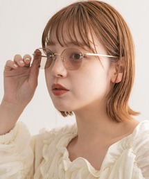 KBF | アンダーリムレスサングラス(メガネ)