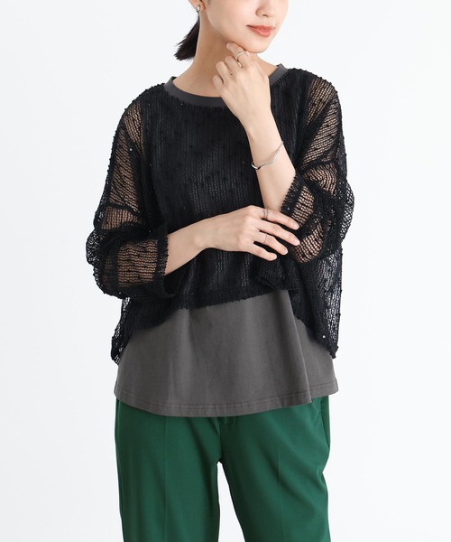 n'OrLABEL（ノアールレーベル）の「『スパンコールメッシュドッキング