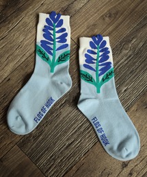 HOOK（フック）の「HOOK -original- ポップフラワークルーソックス（ソックス/靴下）」