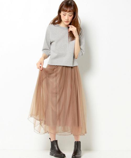 Another Edition（アナザーエディション）の「■7ブ袖ショートTシャツ/AEBC SHORT Tee 7SL◆（Tシャツ/カットソー・レディース・ブラック/ライトグレー/オリーブ/ネイビー・フリー）」の8枚目の写真