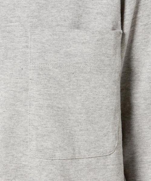 Another Edition（アナザーエディション）の「■7ブ袖ショートTシャツ/AEBC SHORT Tee 7SL◆（Tシャツ/カットソー・レディース・ブラック/ライトグレー/オリーブ/ネイビー・フリー）」の11枚目の写真