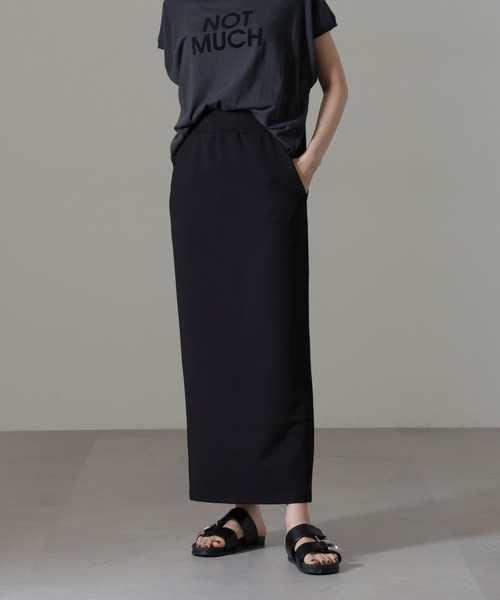 NANO universe（ナノユニバース）の「ポンチカットIラインマキシスカート（スカート・レディース・グレー/ブラック/グレー系その他4・FREE）」の2枚目の写真