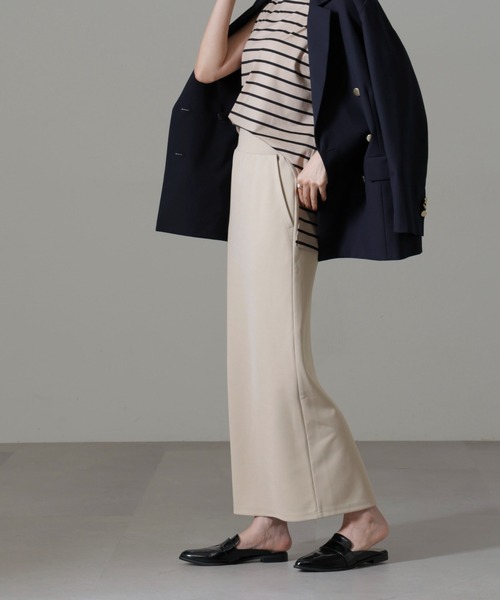 NANO universe（ナノユニバース）の「ポンチカットIラインマキシスカート（スカート・レディース・グレー/ブラック/グレー系その他4・FREE）」の19枚目の写真