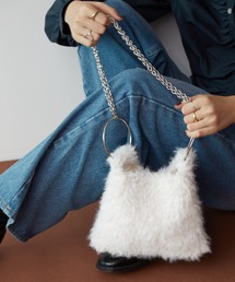 2WAYファーチェーンBAG/ショルダーバッグ
