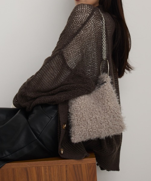 2WAYファーチェーンBAG/ショルダーバッグ（ショルダーバッグ）｜Aunt