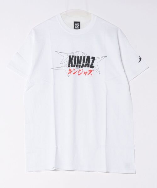 NO WAY(ノーウェイ)の「/KINJAZ/Graphic T(Tシャツ/カットソー・メンズ・ホワイト/ブラック・MEDIUM/LARGE)」の2枚目の写真
