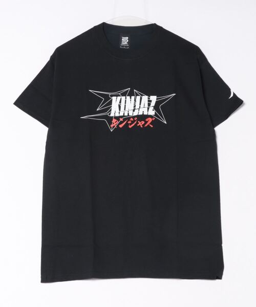 NO WAY(ノーウェイ)の「/KINJAZ/Graphic T(Tシャツ/カットソー・メンズ・ホワイト/ブラック・MEDIUM/LARGE)」の1枚目の写真