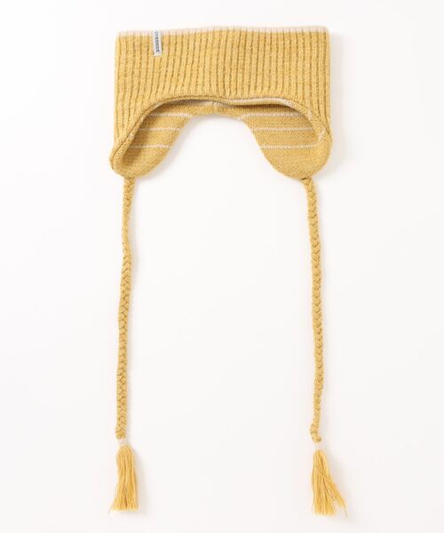 OVERRIDE（オーバーライド）の「OVERRIDE  KNIT GRADATION FLAPBAND SGP / オーバーライド（ヘアバンド・レディース・ブラック/イエロー/ブルー・57~59cm）」の11枚目の写真