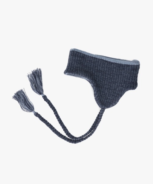 OVERRIDE（オーバーライド）の「OVERRIDE  KNIT GRADATION FLAPBAND SGP / オーバーライド（ヘアバンド・レディース・ブラック/イエロー/ブルー・57~59cm）」の13枚目の写真