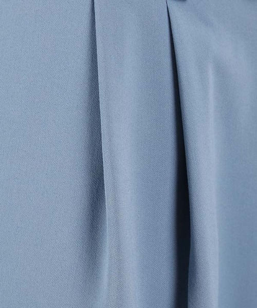 1chaku.（イッチャク）の「ツータックストレートパンツ（スラックス・レディース・ブラウン/ダークカーキ/ターコイズブルー/アッシュブラウン/ライトベージュ/アイボリー/グレー/ブラック・XS/S/M/L/XL）」の14枚目の写真