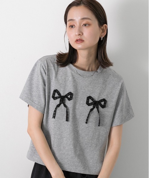 D&G リボンTシャツ