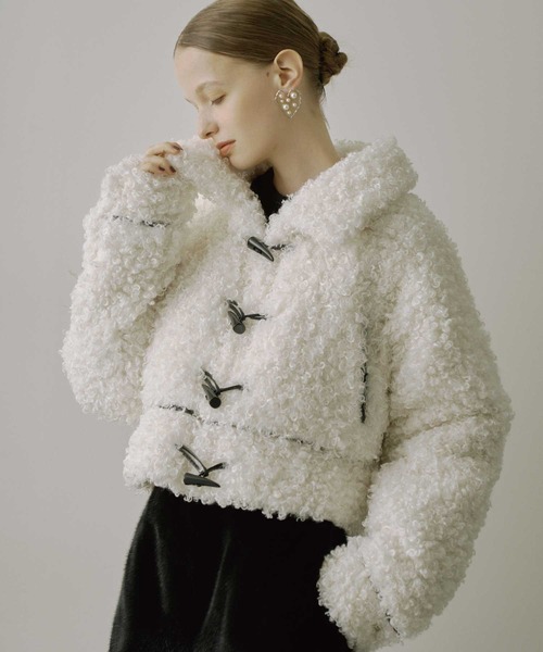 VIOLETTA ボアショートコート ボアショートコート（その他アウター）｜VIOLETTA（ヴィオレッタ