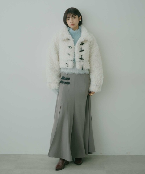 VIOLETTA アウター ボアショートコート レディース　Mサイズ ボアショートコート（その他アウター）｜VIOLETTA（ヴィオレッタ