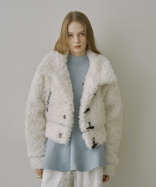 VIOLETTA ボアショートコート ボアショートコート（その他アウター）｜VIOLETTA（ヴィオレッタ