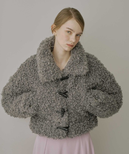 VIOLETTA ボアショートコート Sサイズ VIOLETTA コート アウター ボア