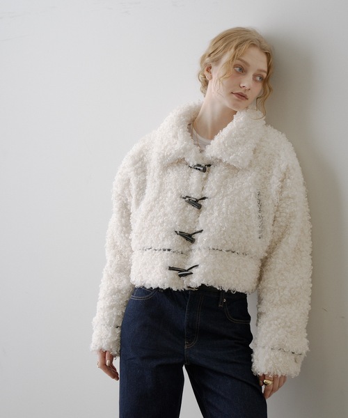 VIOLETTA ボアショートコート ボアショートコート（その他アウター）｜VIOLETTA（ヴィオレッタ）の