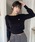 muahmuahi[A[Aj́uA'GEM/9 × .kom wmuah muah/[A[Ax STITCH LOGO SOFT BOATNECK KNIT/Xeb`S\tg{[glbN jbgijbg/Z[^[jvbubN