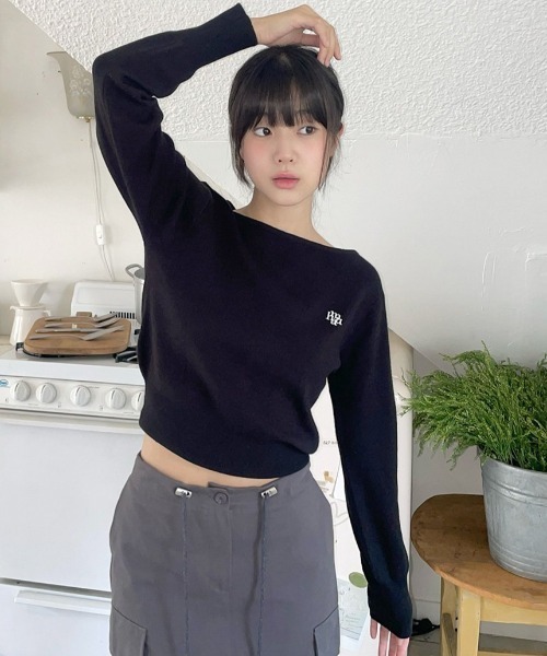 A'GEM/9 × .kom 『muah muah/ムーアムーア』 STITCH LOGO SOFT