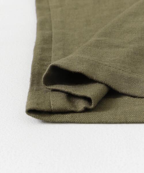 FORK&SPOON(フォークアンドスプーン)の「FORK&SPOON リネンストレッチイージーパンツ(その他パンツ・メンズ・ブラック/オリーブ・4/5)」の9枚目の写真