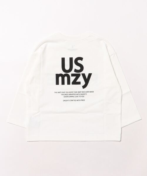 Smoothy（スムージー）の「Smoothy AIR FORCE Long Sleeve Tee / スムージー エアフォース ロングスリーブTシャツ（Tシャツ/カットソー・キッズ・ブラック/ヘザーグレー/ホワイト・MEDIUM/LARGE/X-LARGE/SMALL）」の5枚目の写真