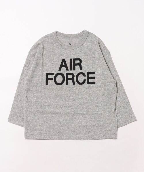 Smoothy（スムージー）の「Smoothy AIR FORCE Long Sleeve Tee / スムージー エアフォース ロングスリーブTシャツ（Tシャツ/カットソー・キッズ・ブラック/ヘザーグレー/ホワイト・MEDIUM/LARGE/X-LARGE/SMALL）」の15枚目の写真