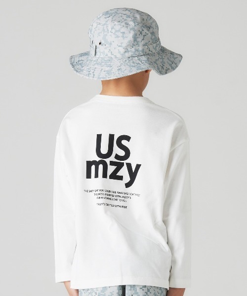 Smoothy（スムージー）の「Smoothy AIR FORCE Long Sleeve Tee / スムージー エアフォース ロングスリーブTシャツ（Tシャツ/カットソー・キッズ・ブラック/ヘザーグレー/ホワイト・MEDIUM/LARGE/X-LARGE/SMALL）」の9枚目の写真