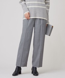 自由区 | ウォッシャブルウールサキソニーワイド パンツ(その他パンツ)
