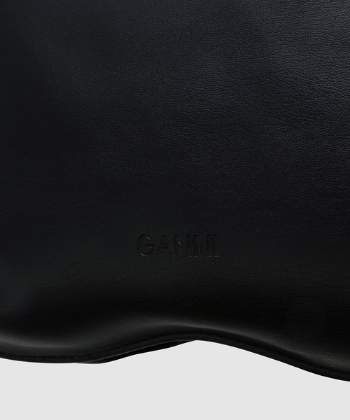 GANNI(ガニー)の「Butterfly Top Handle(ハンドバッグ・レディース・ブラック・OS)」の5枚目の写真
