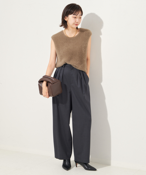 plage（プラージュ）の「《追加》SHAGGY CROPPED プルオーバー（ニット