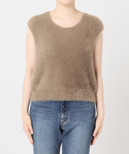 Plage ALPACA SHAGGY LOOSE プルオーバー　プラージュ plage（プラージュ）の「ALPACA SHAGGY LOOSE プルオーバー