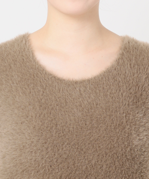 Plage ALPACA SHAGGY LOOSE プルオーバー　プラージュ plage（プラージュ）の「ALPACA SHAGGY LOOSE プルオーバー