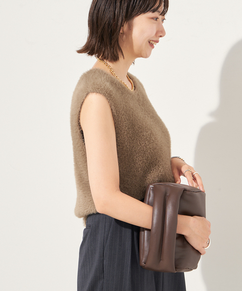 plage（プラージュ）の「《追加》SHAGGY CROPPED プルオーバー（ニット