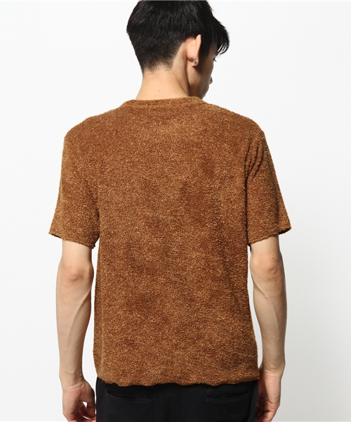OUTLET(アウトレット)の「【CIAOPANIC TYPY】パイルブークレポケットTee(Tシャツ/カットソー・メンズ・キャメル/チャコールグレー/グレー・LARGE/MEDIUM/SMALL)」の5枚目の写真