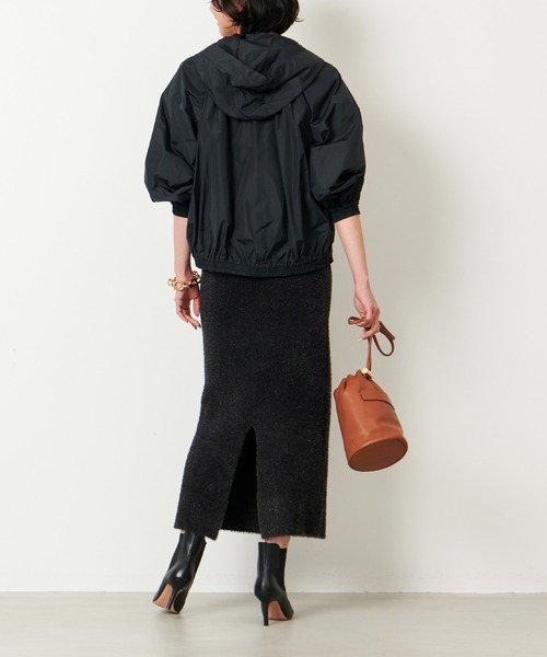 MICA&DEAL（マイカ＆ディール）の「シャギーラメタイトスカート（スカート・レディース・ベージュ/シルバー/チャコールグレー・FREE）」の12枚目の写真