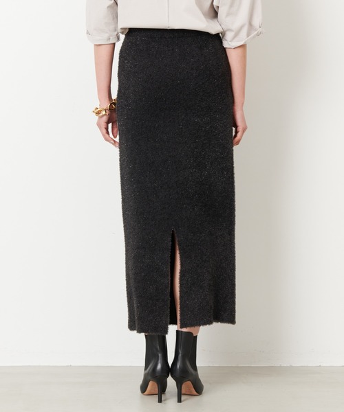 MICA&DEAL（マイカ＆ディール）の「シャギーラメタイトスカート（スカート・レディース・ベージュ/シルバー/チャコールグレー・FREE）」の15枚目の写真