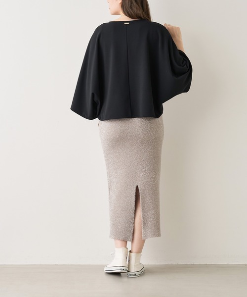 MICA&DEAL（マイカ＆ディール）の「シャギーラメタイトスカート（スカート・レディース・ベージュ/シルバー/チャコールグレー・FREE）」の20枚目の写真