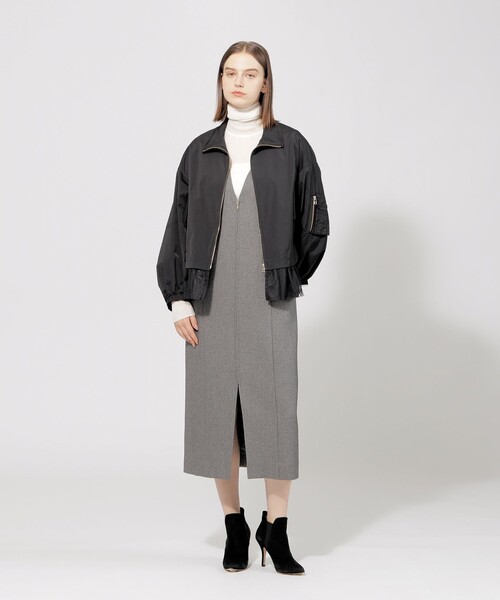 EPOCA STORIA】 ハイマルチタフタ チュールコンビブルゾン