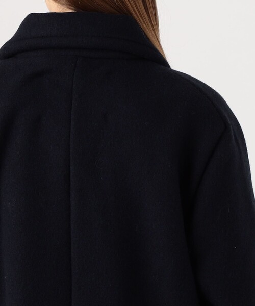 TOMORROWLAND （トゥモローランド）の「STUDIO DE LOSTANGES ロングコート（ステンカラーコート・レディース・ネイビー・FREE）」の7枚目の写真