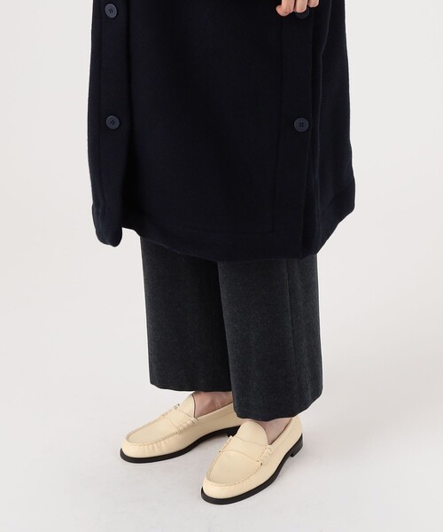 TOMORROWLAND （トゥモローランド）の「STUDIO DE LOSTANGES ロングコート（ステンカラーコート・レディース・ネイビー・FREE）」の2枚目の写真