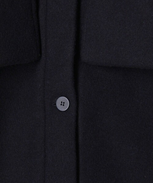 TOMORROWLAND （トゥモローランド）の「STUDIO DE LOSTANGES ロングコート（ステンカラーコート・レディース・ネイビー・FREE）」の4枚目の写真