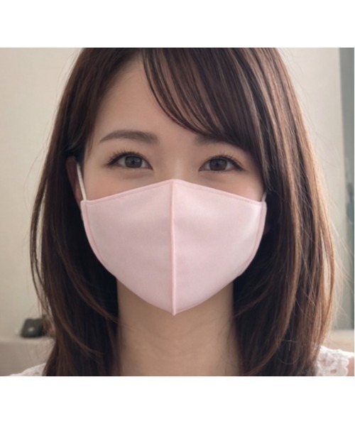 Sakka（サッカ）の「3D立体布高機能日本製マスク（マスク・メンズ・アイボリー/ライトブルー/ライトピンク/ブルー・FREE/SS/S）」の4枚目の写真