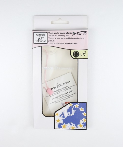 led.tokyo（レッドトウキョウ）の「【led.tokyo×attends】Clear Case(iPhone)（スマホケース/カバー・レディース・ホワイト/ブラック/ブルー・iPhone 14/iPhone 15）」の4枚目の写真